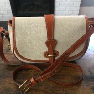 Classic Bone Leather Dooney & Bourke Equestrian Crossbody
